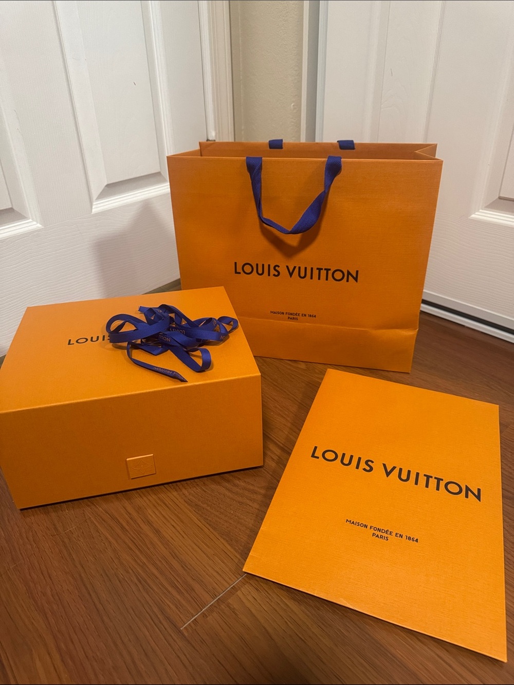 Louis Vuitton packaging